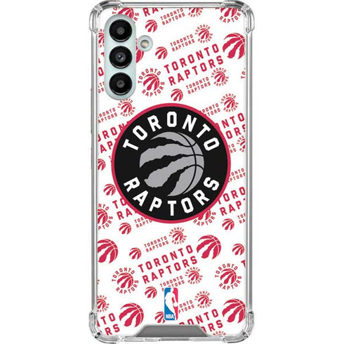 NBA Toronto Raptors Logo Blast Galaxy A13 5G Clear Case