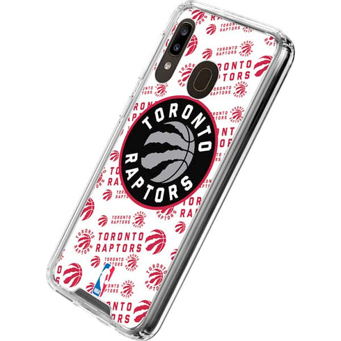 NBA Toronto Raptors Logo Blast Galaxy A30 Clear Case