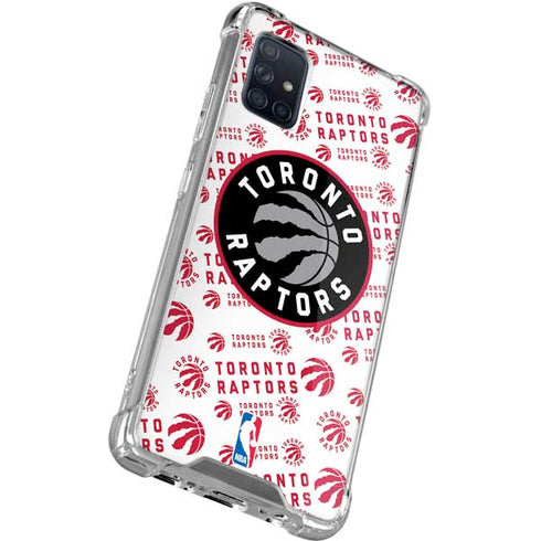NBA Toronto Raptors Logo Blast Galaxy A51 5G Clear Case