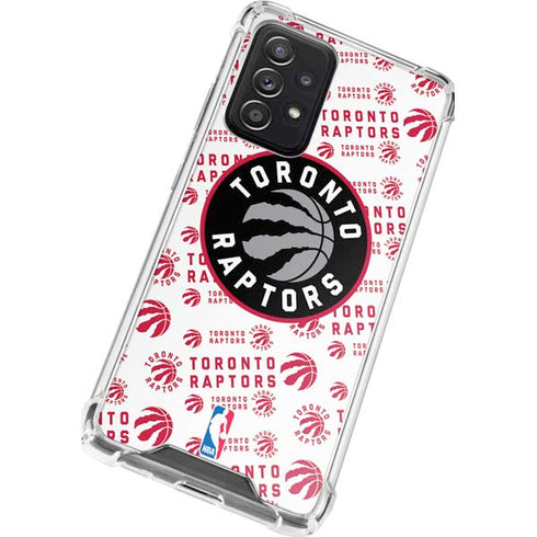 NBA Toronto Raptors Logo Blast Galaxy A52 5G Clear Case