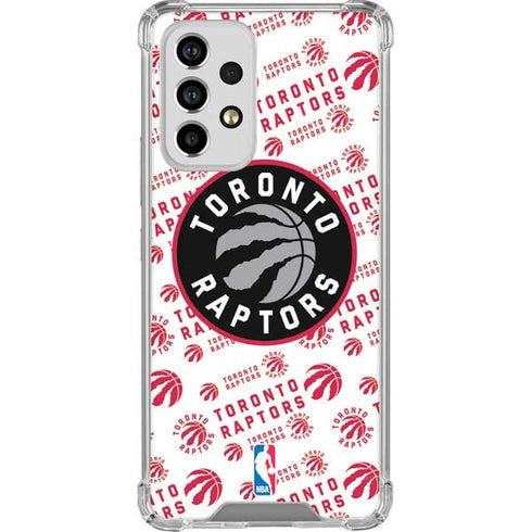 NBA Toronto Raptors Logo Blast Galaxy A53 5G Clear Case