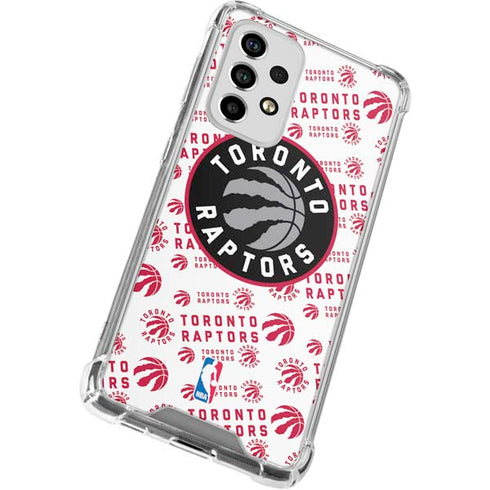 NBA Toronto Raptors Logo Blast Galaxy A53 5G Clear Case