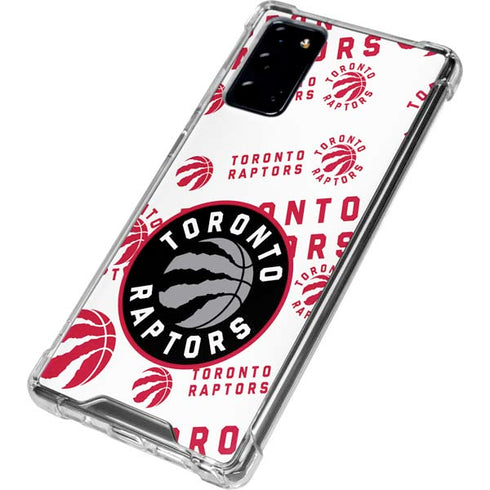 NBA Toronto Raptors Logo Blast Galaxy Note20 5G Clear Case