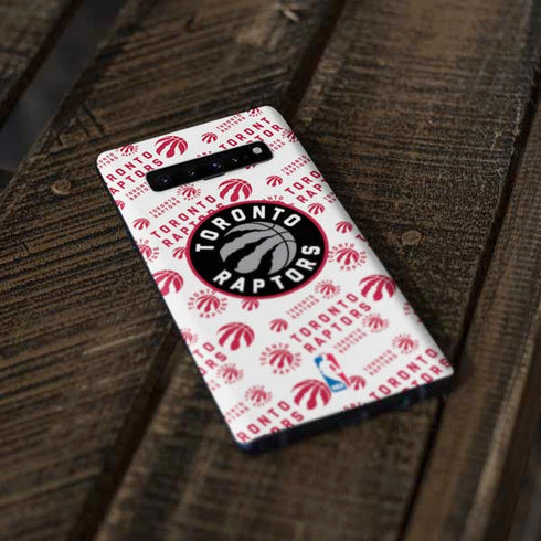 NBA Toronto Raptors Logo Blast Galaxy S10 Skin