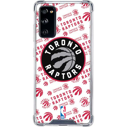 NBA Toronto Raptors Logo Blast Galaxy S20 FE Clear Case