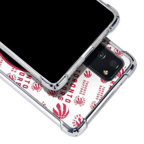 NBA Toronto Raptors Logo Blast Galaxy S20 FE Clear Case