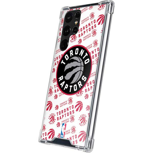 NBA Toronto Raptors Logo Blast Galaxy S22 Ultra Clear Case