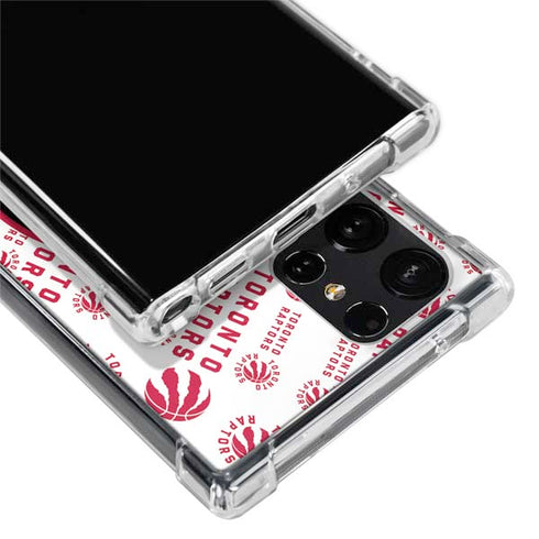NBA Toronto Raptors Logo Blast Galaxy S22 Ultra Clear Case