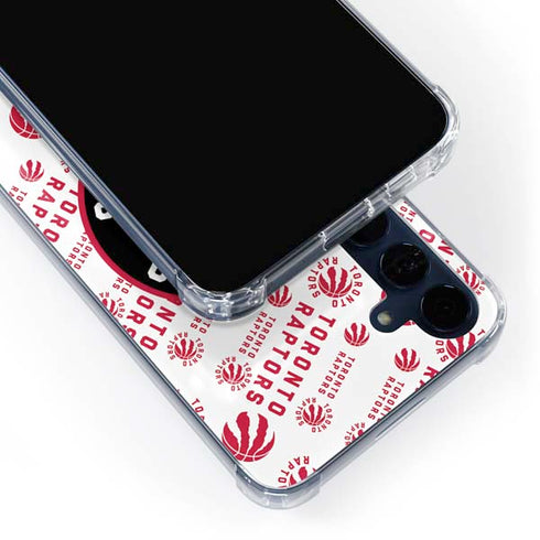 NBA Toronto Raptors Logo Blast Galaxy S24 Clear Case