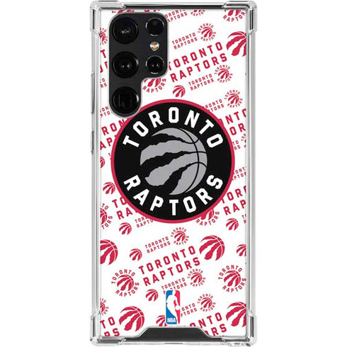 NBA Toronto Raptors Logo Blast Galaxy S24 Ultra Clear Case