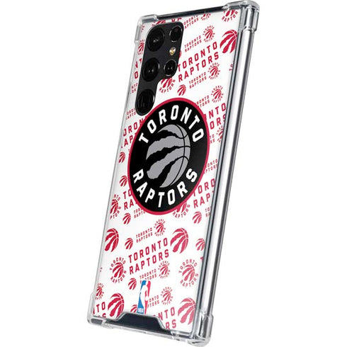 NBA Toronto Raptors Logo Blast Galaxy S24 Ultra Clear Case
