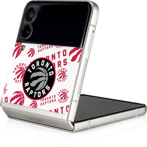 NBA Toronto Raptors Logo Blast Galaxy Z Flip4 5G Skin