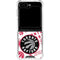 NBA Toronto Raptors Logo Blast Galaxy Z Flip5 5G Clear Case