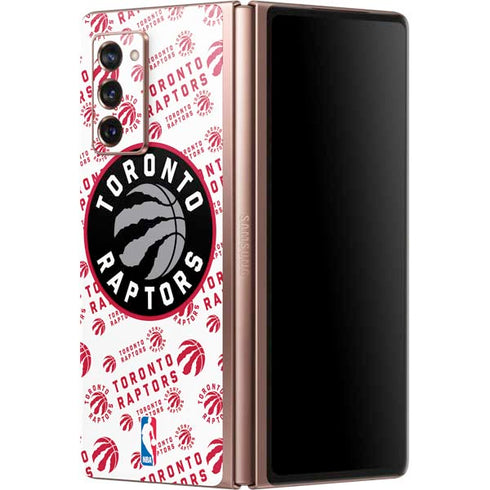 NBA Toronto Raptors Logo Blast Galaxy Z Fold2 5G Skin