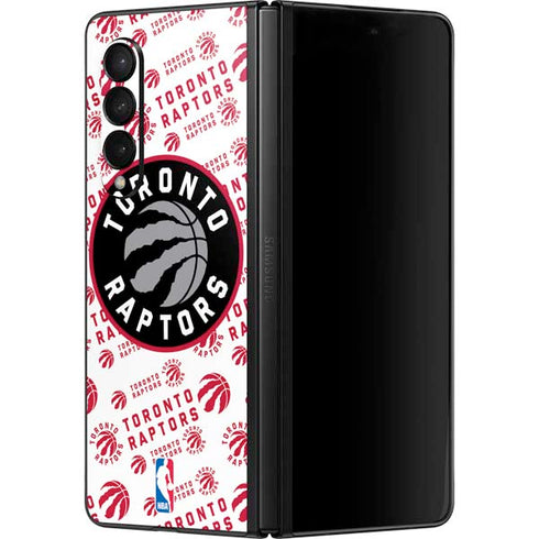 NBA Toronto Raptors Logo Blast Galaxy Z Fold3 5G Skin