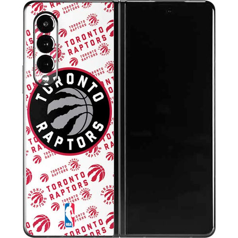 NBA Toronto Raptors Logo Blast Galaxy Z Fold3 5G Skin