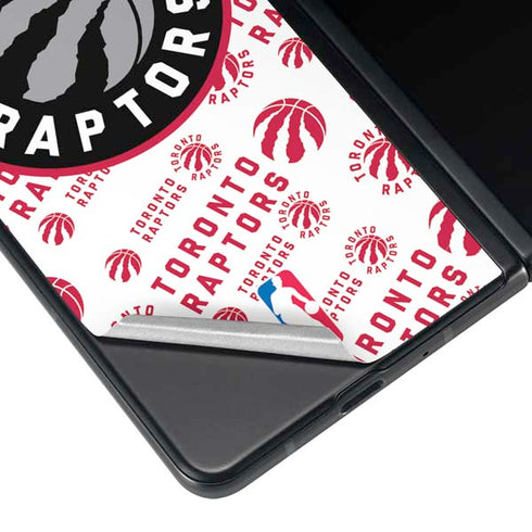 NBA Toronto Raptors Logo Blast Galaxy Z Fold3 5G Skin