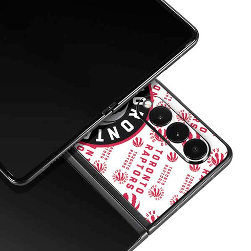 NBA Toronto Raptors Logo Blast Galaxy Z Fold3 5G Skin