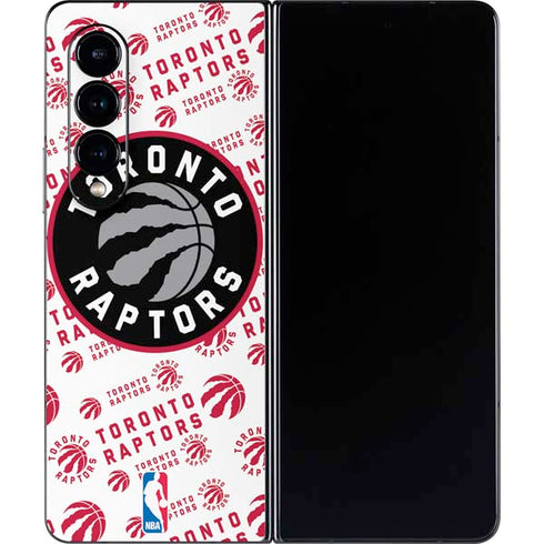 NBA Toronto Raptors Logo Blast Galaxy Z Fold4 5G Skin