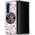 NBA Toronto Raptors Logo Blast Galaxy Z Fold5 5G Clear Case