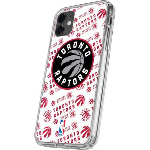 NBA Toronto Raptors Logo Blast iPhone 11 Clear Case