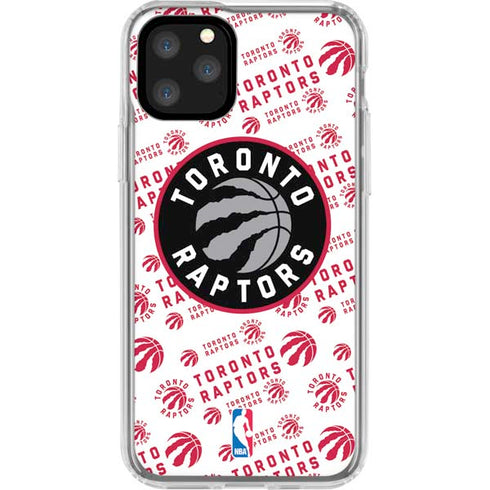 NBA Toronto Raptors Logo Blast iPhone 11 Pro Clear Case