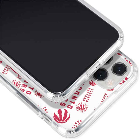 NBA Toronto Raptors Logo Blast iPhone 11 Pro Clear Case