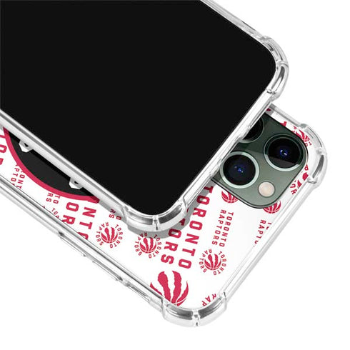 NBA Toronto Raptors Logo Blast iPhone 11 Pro Max Clear Case