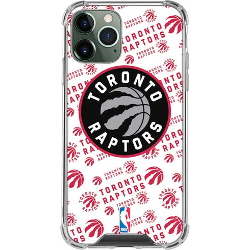 NBA Toronto Raptors Logo Blast iPhone 11 Pro Max Clear Case