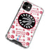 NBA Toronto Raptors Logo Blast iPhone 12 Clear Case