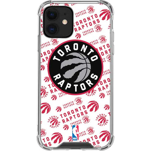 NBA Toronto Raptors Logo Blast iPhone 12 Mini Clear Case