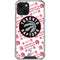 NBA Toronto Raptors Logo Blast iPhone 14 Clear Case