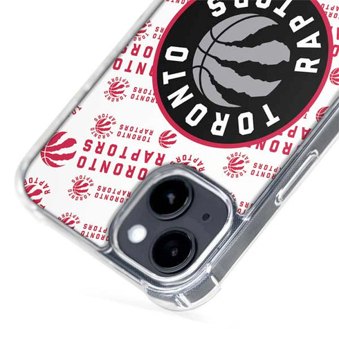 NBA Toronto Raptors Logo Blast iPhone 15 MagSafe Case