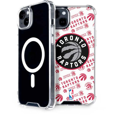 NBA Toronto Raptors Logo Blast iPhone 15 Plus MagSafe Case