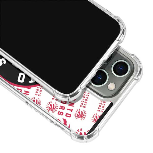 NBA Toronto Raptors Logo Blast iPhone 14 Pro Clear Case