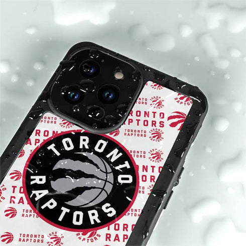 NBA Toronto Raptors Logo Blast iPhone 14 Pro Max Waterproof Case