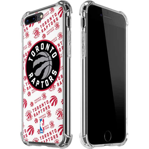 NBA Toronto Raptors Logo Blast iPhone 7/8 Plus Clear Case