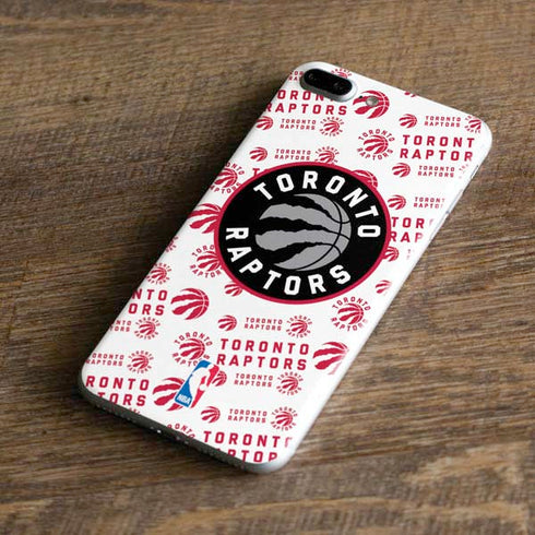 NBA Toronto Raptors Logo Blast iPhone 8 Plus Skin