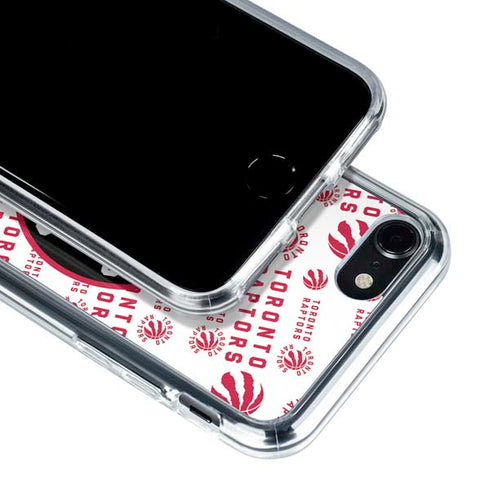 NBA Toronto Raptors Logo Blast iPhone SE (2nd & 3rd Gen) Clear Case