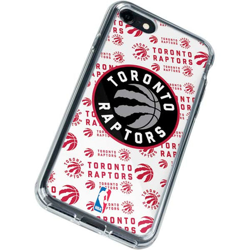 NBA Toronto Raptors Logo Blast iPhone SE (2nd & 3rd Gen) Clear Case