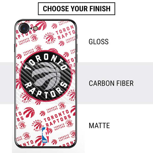 NBA Toronto Raptors Logo Blast iPhone SE (2nd & 3rd Gen) Skin