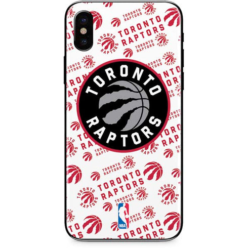 NBA Toronto Raptors Logo Blast iPhone X Skin