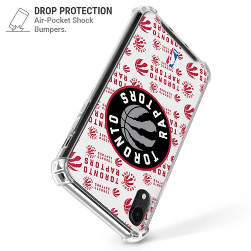 NBA Toronto Raptors Logo Blast iPhone XR Clear Case