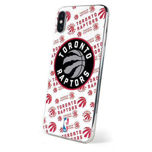 NBA Toronto Raptors Logo Blast iPhone XS Skin