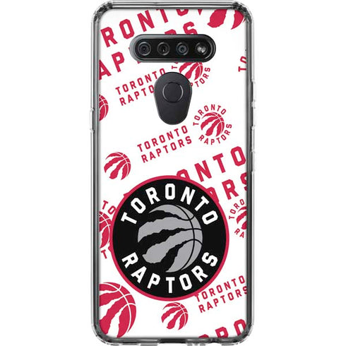 NBA Toronto Raptors Logo Blast LG K51/Q51 Clear Case