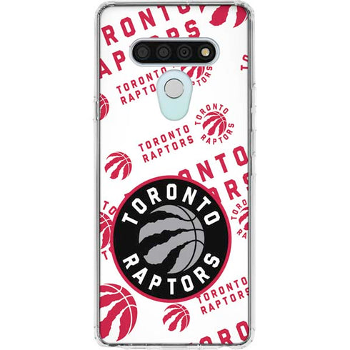 NBA Toronto Raptors Logo Blast LG Stylo 6 Clear Case