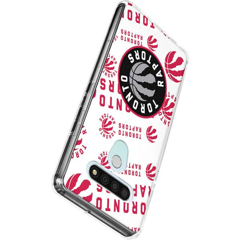 NBA Toronto Raptors Logo Blast LG Stylo 6 Clear Case