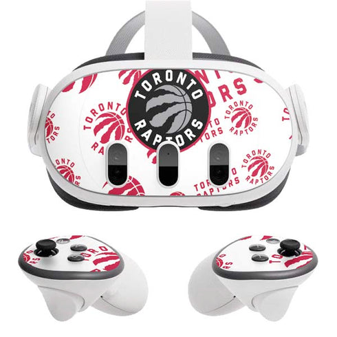 NBA Toronto Raptors Logo Blast Meta Quest 3 Skin