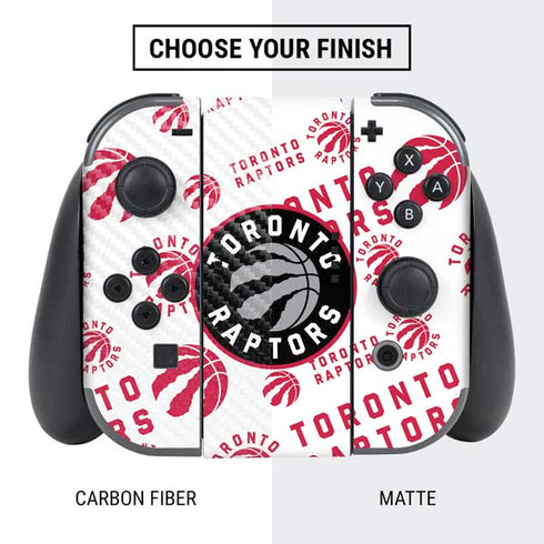 NBA Toronto Raptors Logo Blast Nintendo Switch Bundle Skin