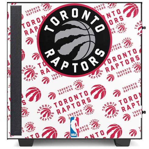 NBA Toronto Raptors Logo Blast NZXT H510 Compact ATX Mid-Tower Case Skin